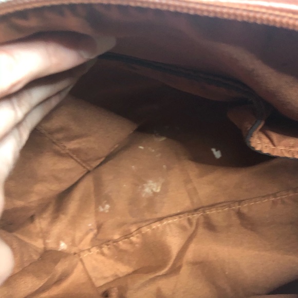 Black rivet cross body hobo bag chocolate brown - Picture 9 of 11